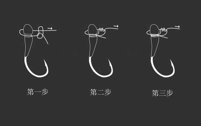 朝天钩绑法图解